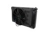 2-Row Aluminum Direct Fit Radiator with Transmission Cooler for 1977-1981 Chevy Corvette [Painted]