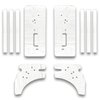 Door Insulation & Sound Dampening Kit for 1970-1974 Challenger, Barracuda 2 Door Hardtop/Convertible [Silver]