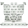 Floor Insulation and Sound Dampening Kit 1981-1987 Chevy/GMC Full Size Truck - image 1