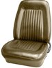 AA67GCS0010651G 67 CAMARO HTP/CONV FRONT BUCKETS STANDARD - GOLD - image 1