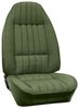 AA71GCDC010443G 71 CAMARO DELUXE CLOTH BUCKET SEAT UPHOL- GRN/BLK S&P/GREEN - image 1