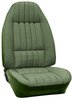 AA72GCDC010442G 72 CAMARO DELUXE CLOTH BUCKET SEAT UPHOL - GRN/BLK S&P/GREEN - image 1