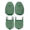 AA73GCDC010401G 73 CAMARO TYPE LT CLOTH BKT UPHOL - GRN/BLK ZIGZAG/GREEN - image 1
