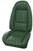 AA73GCS0010403G 73 CAMARO FRONT BUCKETS STANDARD - NOS DARK GREEN - image 1