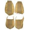 AA74GCDC010669G 74 CAMARO TYPE LT CLOTH BKT UPHOL - SADDLE RIBBED/SADDLE - image 1