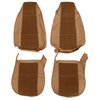 AA75GCDC010711G 75 CAMARO TYPE LT CLOTH BKT UPHOL - SADDLE PLAID/SADDLE - image 1