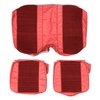 AA75GCDC040523G 75 CAMARO TYPE LT CLOTH REAR UPHOLSTERY - RED PLAID/RED - image 1