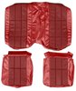 AA76GCDC040533G 76 CAMARO TYPE LT CLOTH REAR UPH - FIRETHORN EMPRESS/FIRETH - image 1