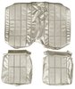 AA77GCD0040209G 77 CAMARO TYPE LT REAR SEAT UPHOLSTERY - WHITE - image 1