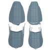 AA77GCDC010336G 77 CAMARO TYPE LT CLOTH BKT UPHOL - BLUE RIBBED/LIGHT BLUE - image 1