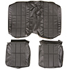 AA78GCD0040100G 78 CAMARO TYPE LT REAR SEAT UPHOLSTERY - BLACK - image 1