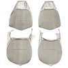 AA79GCDC010208G 79 CAMARO/BERLINETTA CLOTH BKT UPHOL - OYSTER RIBBED/OYSTER - image 1