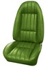 AA79GCS0010402G 79 CAMARO FRONT BUCKETS STANDARD - NOS GREEN - image 1
