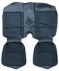AA80GCDC040362G 80 CAMARO/BERLINETTA CLOTH REAR UPH - BLUE RIBBED/DK BLUE - image 1