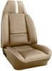 AA81GCD0010616G 81 CAMARO/BERLINETTA BUCKET SEAT UPHOLSTERY - NOS BEIGE - image 1
