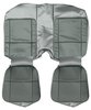 AA81GCDC040152G 81 CAMARO/BERLINETTA CLOTH REAR UPH - SILVER CLOTH/SILVER - image 1