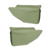 AW67GCF0048432G 69 GM F-BODY HTP ARMREST/ ASHTRAY COVERS - LT MET GREEN - image 1