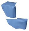 AW67GCF0056338G 67 GM F-BODY CONVERTIBLE WELL/ ARMREST COVERS - BRIGHT BLUE - image 1