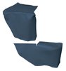 AW67GCF0056369G 69 GM F-BODY CONVERTIBLE WELL/ ARMREST COVERS - DK MET BLUE - image 1