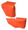 AW67GCF0056500G 69 GM F-BODY CONVERTIBLE WELL/ARMREST COVERS - ORANGE - image 1