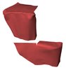 AW67GCF0056511G 69 GM F-BODY CONVERTIBLE WELL/ARMREST COVERS - RED - image 1