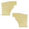 DO67GCD0048640G 67 CAMARO FIXED & F/D HTP REAR PANELS DELUXE - PEARL YELLOW - image 1