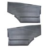 DO68GCD0045100G 68/69 CAMARO FOLD-DOWN HTP REAR PANELS DELUXE - BLACK - image 1