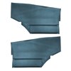 DO68GCD0045331G 68 CAMARO FOLD-DOWN HTP REAR PANELS DELUXE - BLUE - image 1
