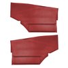 DO68GCD0045511G 69 CAMARO FOLD-DOWN HTP REAR PANELS DELUXE - RED - image 1