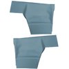 DO68GCD0056331G 68 CAMARO CNV REAR PANELS DELUXE - BLUE - image 1