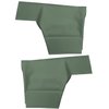 DO68GCD0056469G 69 CAMARO CNV REAR PANELS DELUXE - DK MET GREEN - image 1