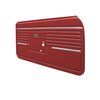 DO68GCS0010501G-PA 68 CAMARO HTP/CNV PRE-ASMBLED DOOR PANELS STD - RED - image 1