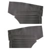 DO68GCS0045100G 68 CAMARO FOLD-DOWN HTP REAR PANELS STANDARD - BLACK - image 1