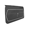 DO69GCS0010100G-PA Front Door Panels 1969 Chevy Camaro [Standard Black Madrid Grain]