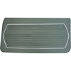 DO69GCS0010469G 69 CAMARO HTP/CNV FRONT DOOR PANELS STANDARD - DK GREEN - image 1