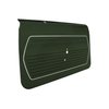 DO69GCS0010469G-PA 69 CAMARO HTP/CNV PRE-ASMBLED DOOR PANELS STD - DK GREEN - image 1