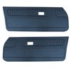DO70GCS0010380G 71 CAMARO FRONT DOOR PANELS STANDARD - BLUE - image 1