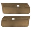 DO70GCS0010690G 71 CAMARO FRONT DOOR PANELS STANDARD - SADDLE - image 1