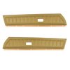 DO73GCS0010687G 74 CAMARO FRONT DOOR PANELS STANDARD - SADDLE - image 1