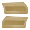 DO77GCDC010713G 77 CAMARO FRONT DOOR PANELS DELUXE - NOS BUCK CLOTH/BUCK - image 1
