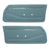 DO78GCS0010319G 79 CAMARO FRONT DOOR PANELS STANDARD - LIGHT BLUE - image 1