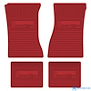 FMCZ0002001018 72/74 CAMARO Z/28 VINYL FLOOR MATS - BRIGHT RED