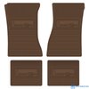 FMCZ0002001129 72/74 CAMARO Z/28 VINYL FLOOR MATS - DARK SADDLE - image 1