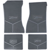 FMCZ0002002001 72/74 Z/28 LOGO VINYL FLOOR MATS -BLACK - image 1
