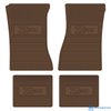 FMCZ0002002129 72/74 Z/28 LOGO VINYL FLOOR MATS -DARK SADDLE - image 1