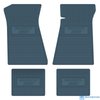 FMCZ0003002011 79/81 CAMARO Z/28 VINYL FLOOR MATS -MEDIUM BLUE - image 1