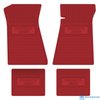 FMCZ0003002018 79/81 CAMARO Z/28 VINYL FLOOR MATS -BRIGHT RED - image 1