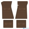 FMCZ0003002129 79/81 CAMARO Z/28 VINYL FLOOR MATS -DARK SADDLE - image 1