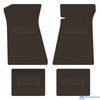 FMCZ0003003098 79/81 Z/28 LOGO VINYL FLOOR MATS -BROWN - image 1