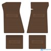 FMCZ0003003129 79/81 Z/28 LOGO VINYL FLOOR MATS -DARK SADDLE - image 1